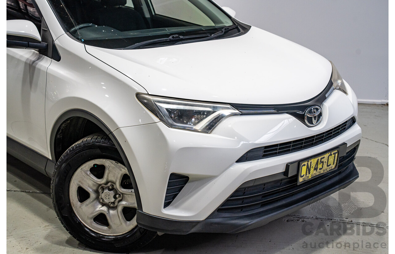 7/2017 Toyota Rav4 GX ZSA42R MY17 4d Wagon White 2.0L