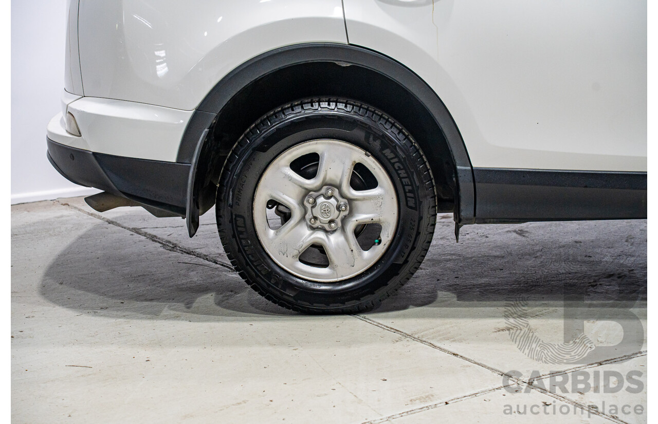 7/2017 Toyota Rav4 GX ZSA42R MY17 4d Wagon White 2.0L