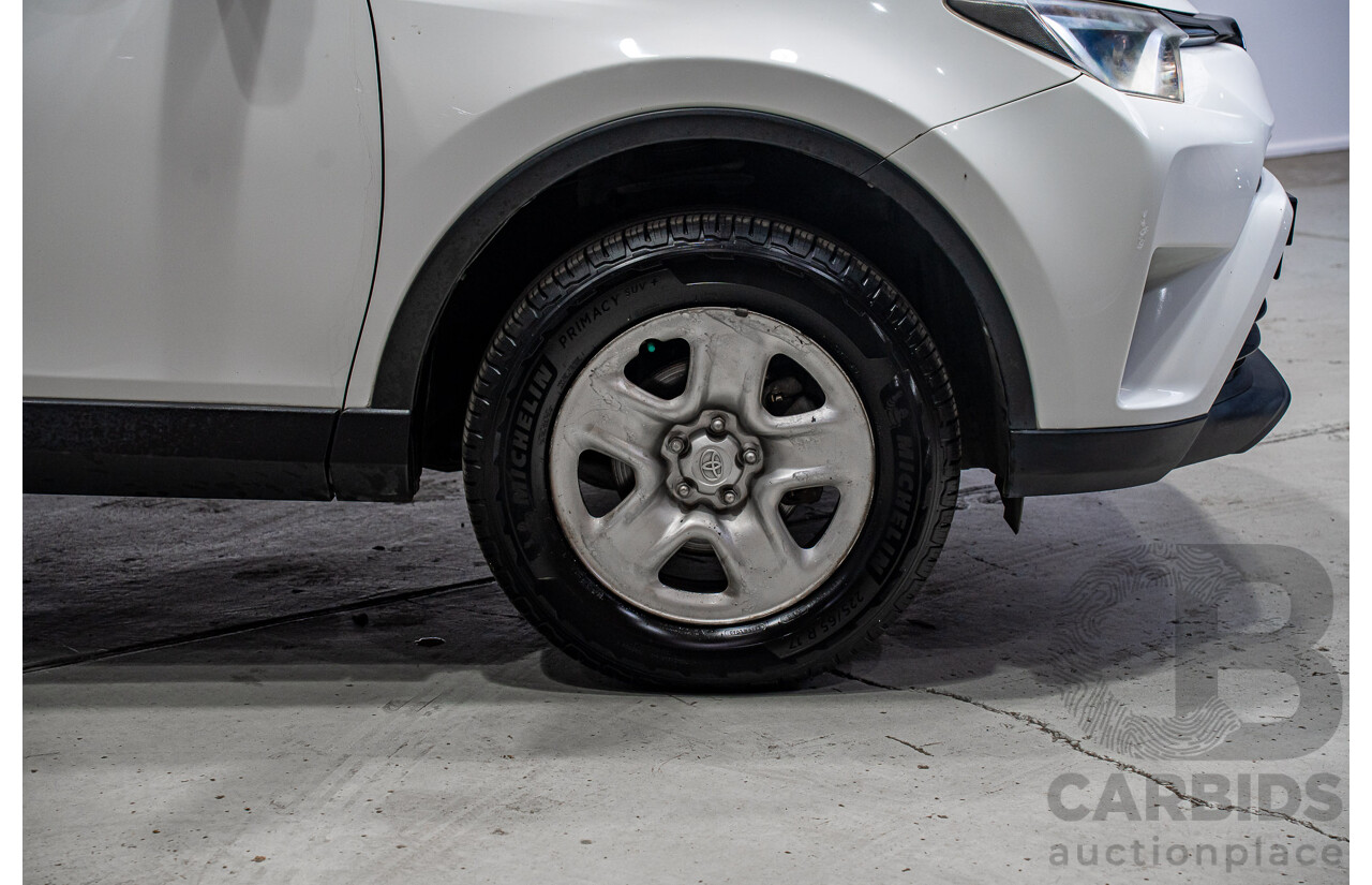 7/2017 Toyota Rav4 GX ZSA42R MY17 4d Wagon White 2.0L