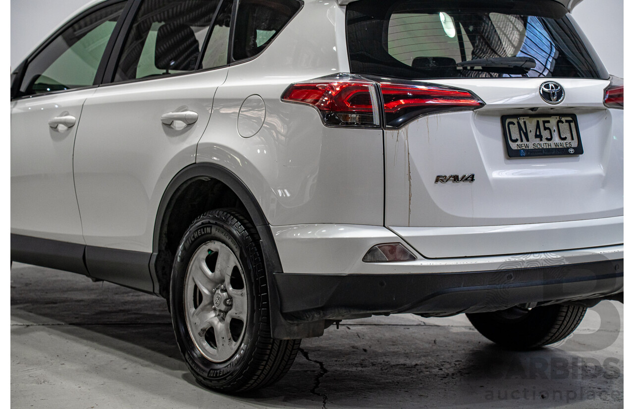 7/2017 Toyota Rav4 GX ZSA42R MY17 4d Wagon White 2.0L