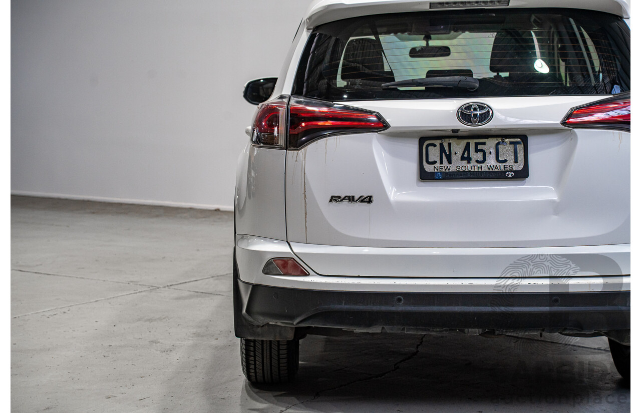7/2017 Toyota Rav4 GX ZSA42R MY17 4d Wagon White 2.0L