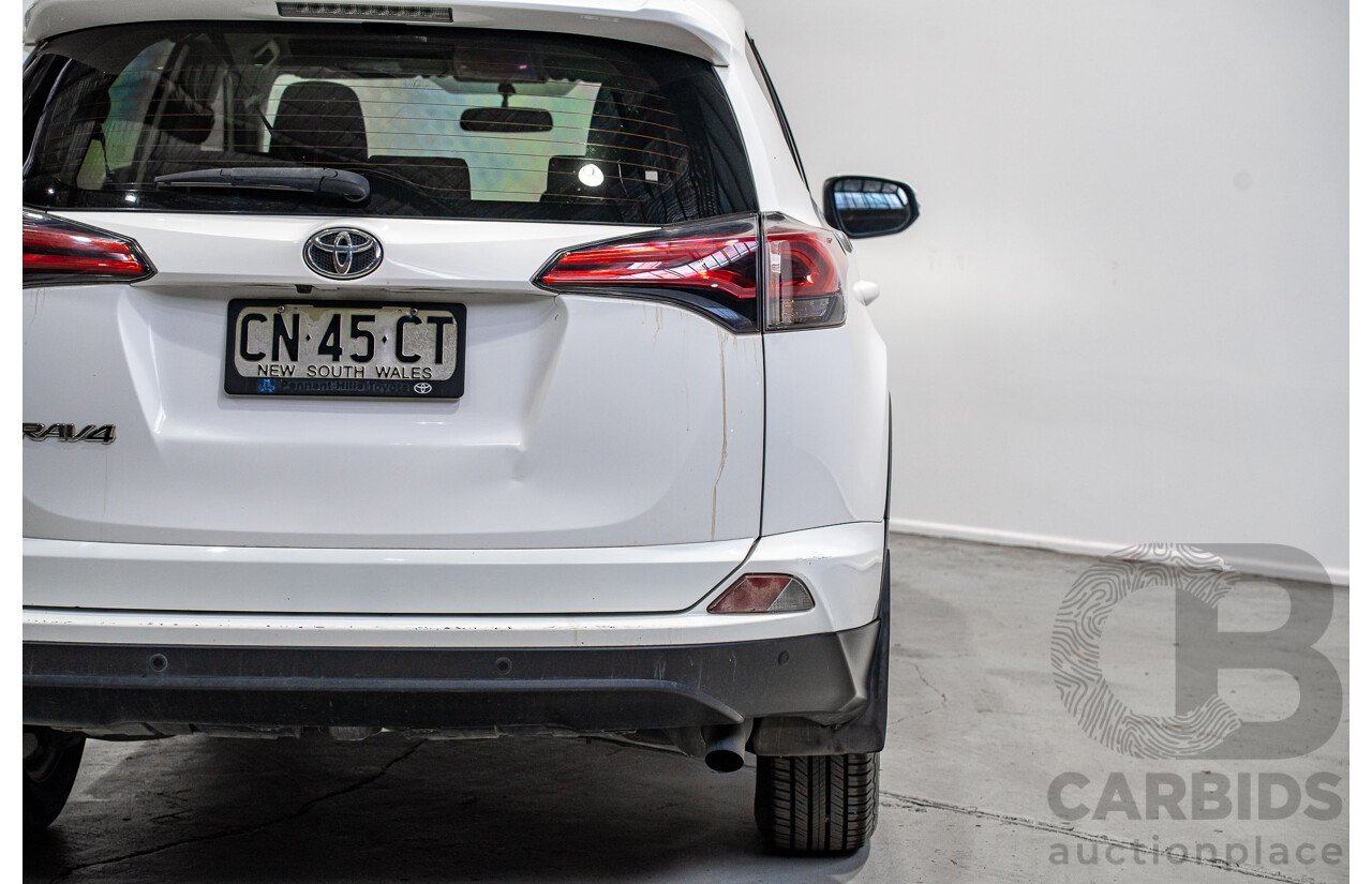 7/2017 Toyota Rav4 GX ZSA42R MY17 4d Wagon White 2.0L