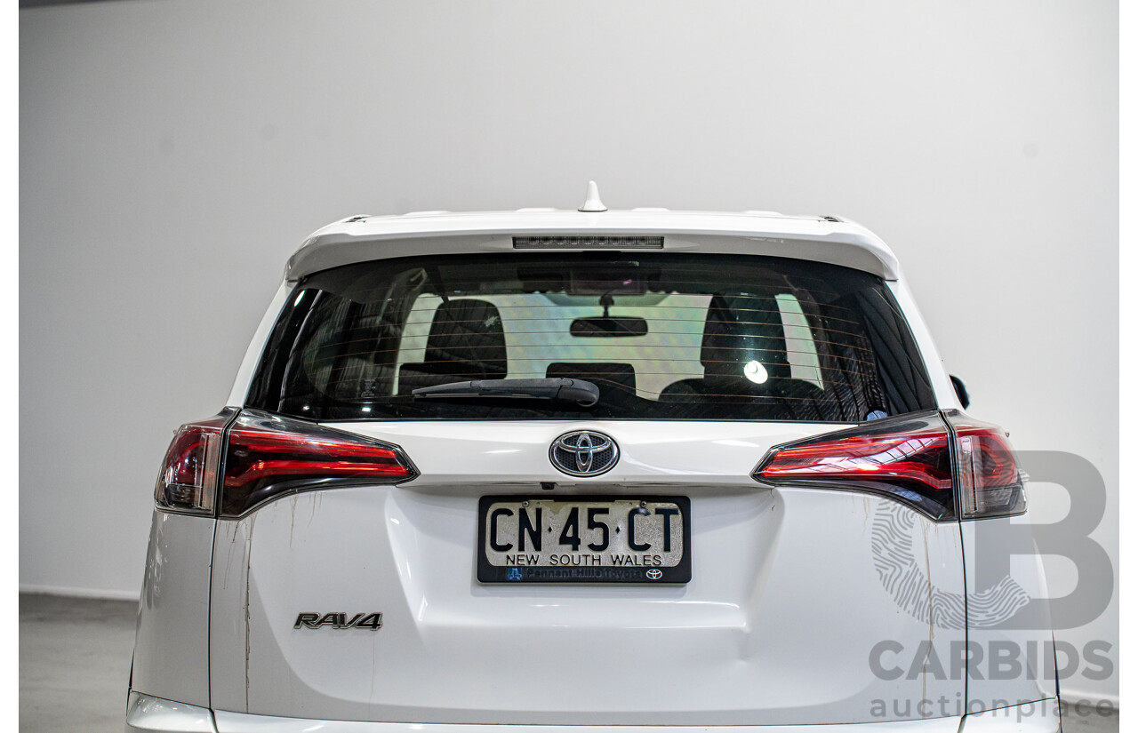 7/2017 Toyota Rav4 GX ZSA42R MY17 4d Wagon White 2.0L