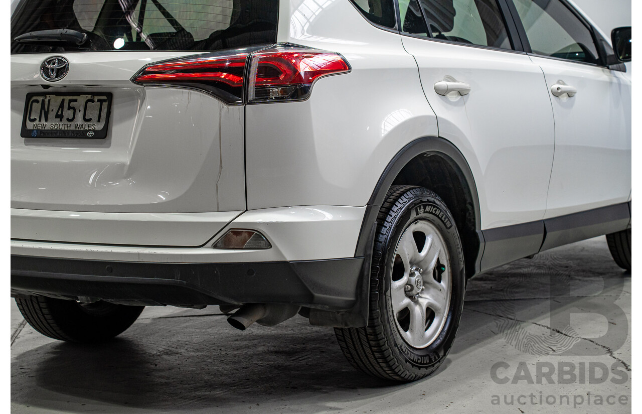 7/2017 Toyota Rav4 GX ZSA42R MY17 4d Wagon White 2.0L