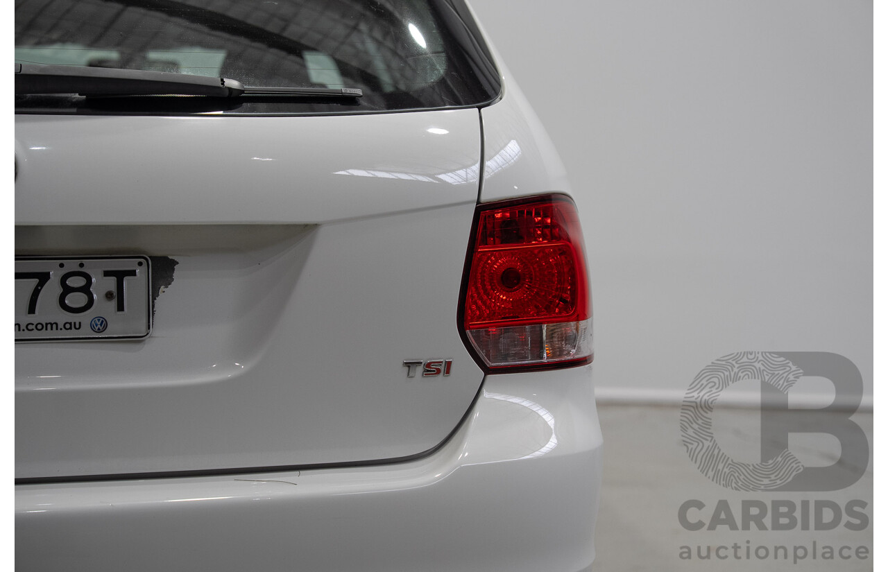 06/2011 Volkswagen Golf 118 TSI Comfortline 1K MY11 4d Wagon White Twincharged 1.4L