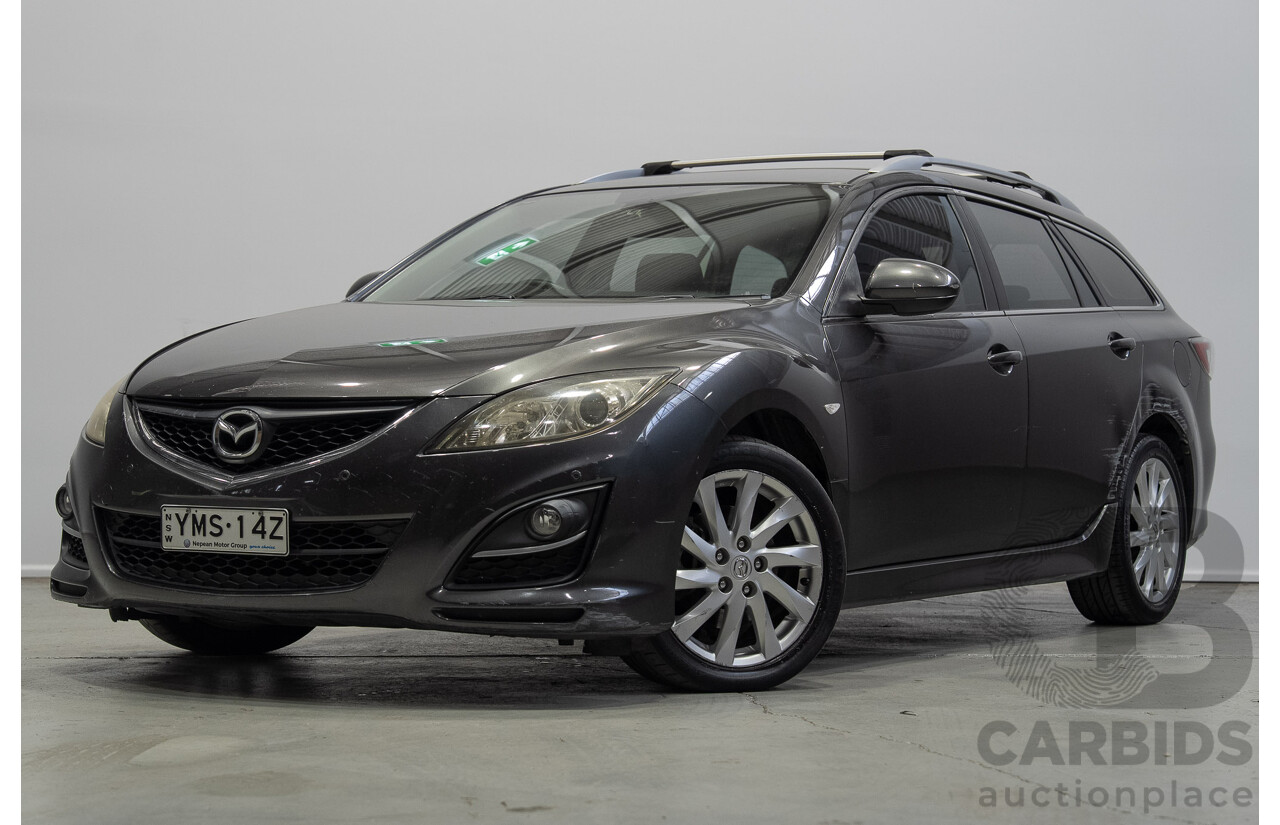 04/2011 Mazda 6 TOURING GH MY10 4d Wagon Grey 2.5L
