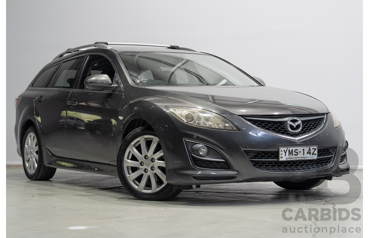 04/2011 Mazda 6 TOURING GH MY10 4d Wagon Grey 2.5L