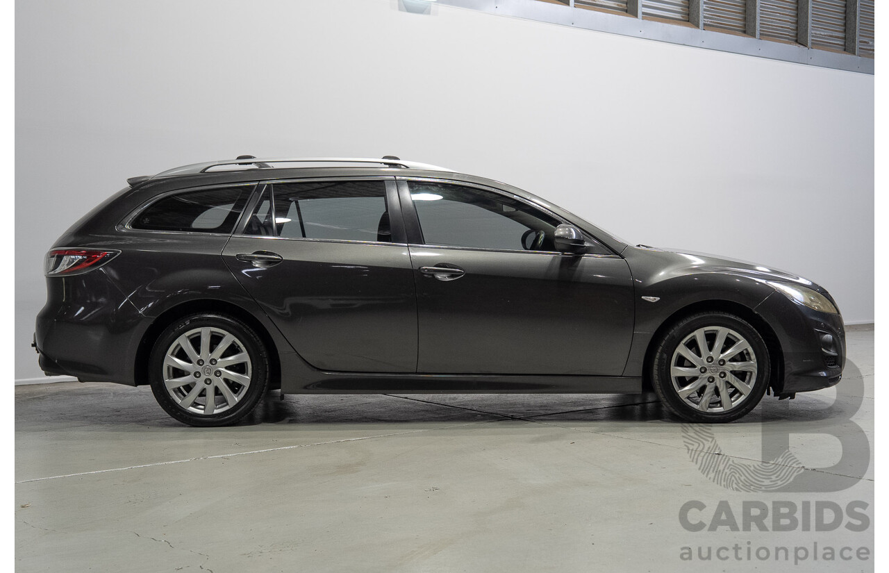 04/2011 Mazda 6 TOURING GH MY10 4d Wagon Grey 2.5L