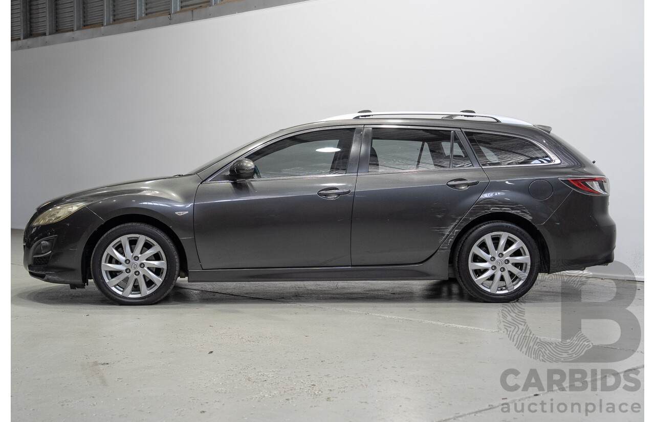 04/2011 Mazda 6 TOURING GH MY10 4d Wagon Grey 2.5L