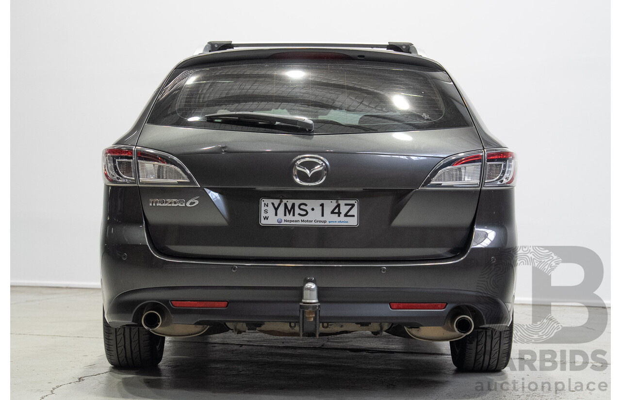 04/2011 Mazda 6 TOURING GH MY10 4d Wagon Grey 2.5L
