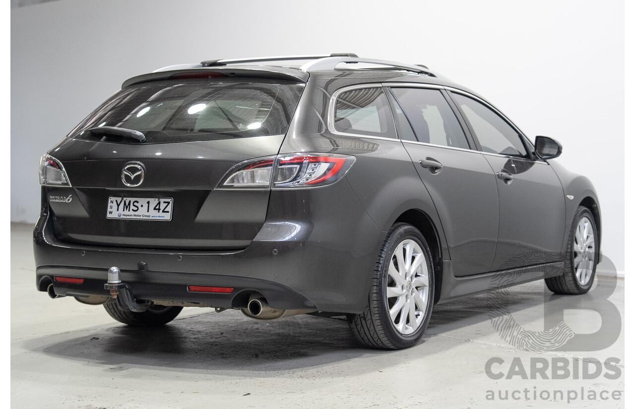 04/2011 Mazda 6 TOURING GH MY10 4d Wagon Grey 2.5L