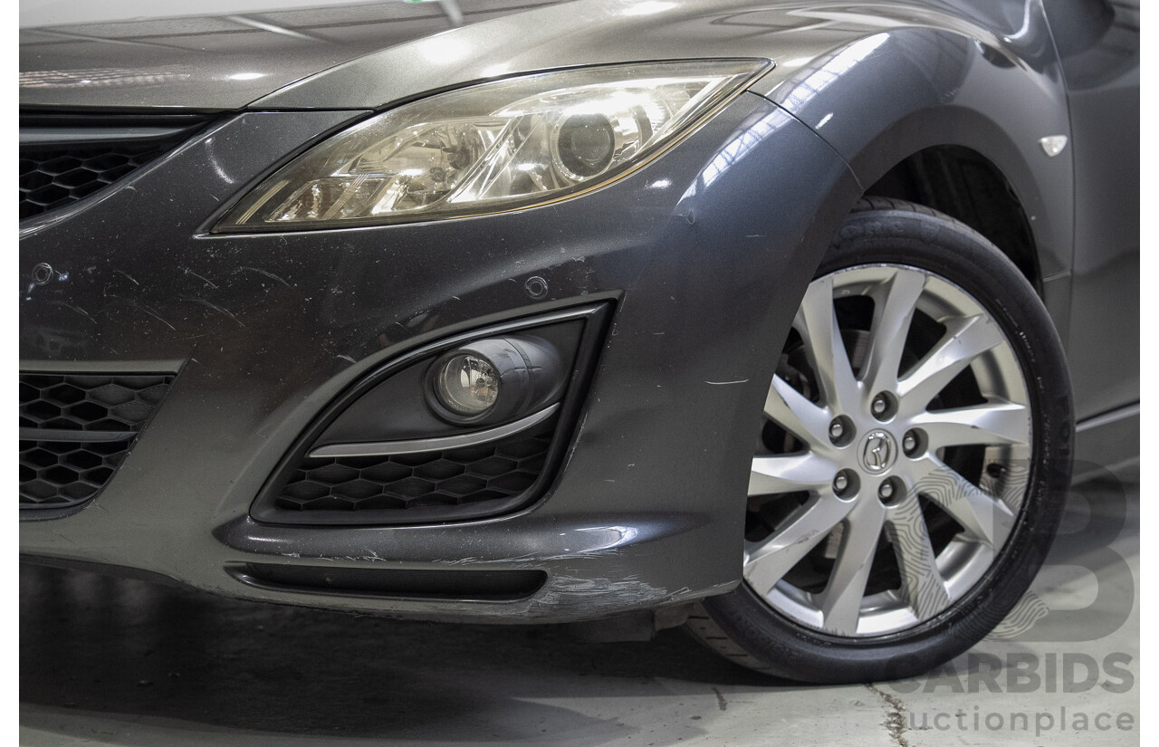 04/2011 Mazda 6 TOURING GH MY10 4d Wagon Grey 2.5L