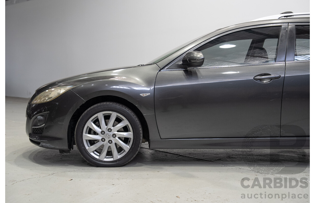 04/2011 Mazda 6 TOURING GH MY10 4d Wagon Grey 2.5L