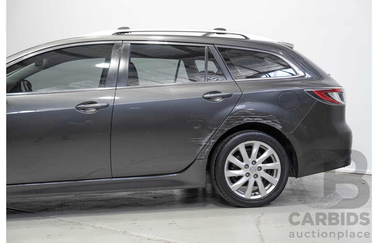 04/2011 Mazda 6 TOURING GH MY10 4d Wagon Grey 2.5L