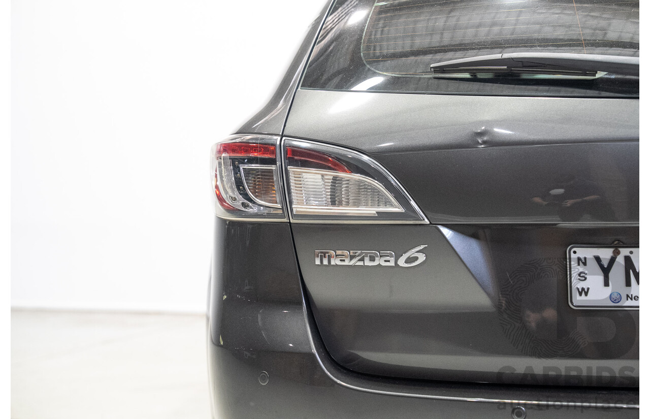 04/2011 Mazda 6 TOURING GH MY10 4d Wagon Grey 2.5L