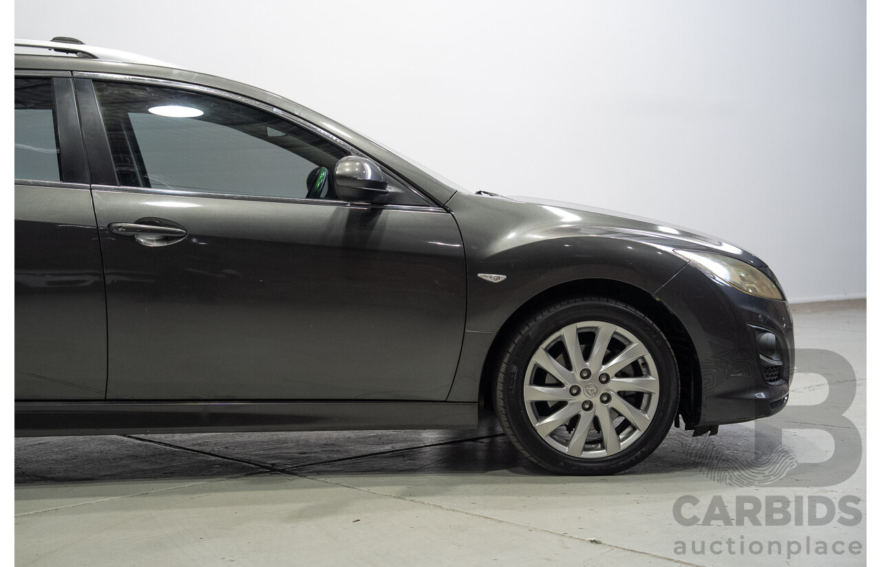 04/2011 Mazda 6 TOURING GH MY10 4d Wagon Grey 2.5L