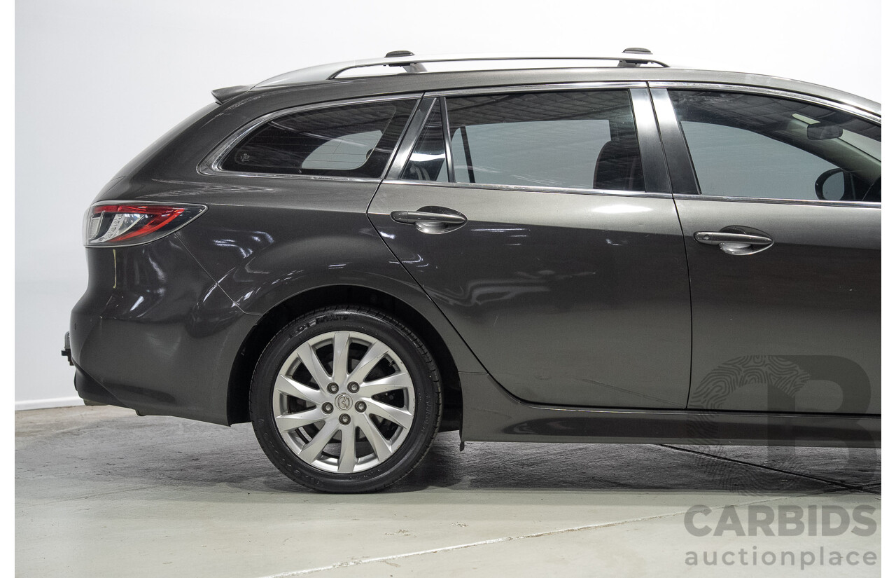 04/2011 Mazda 6 TOURING GH MY10 4d Wagon Grey 2.5L