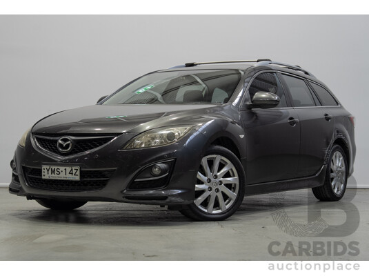 04/2011 Mazda 6 TOURING GH MY10 4d Wagon Grey 2.5L