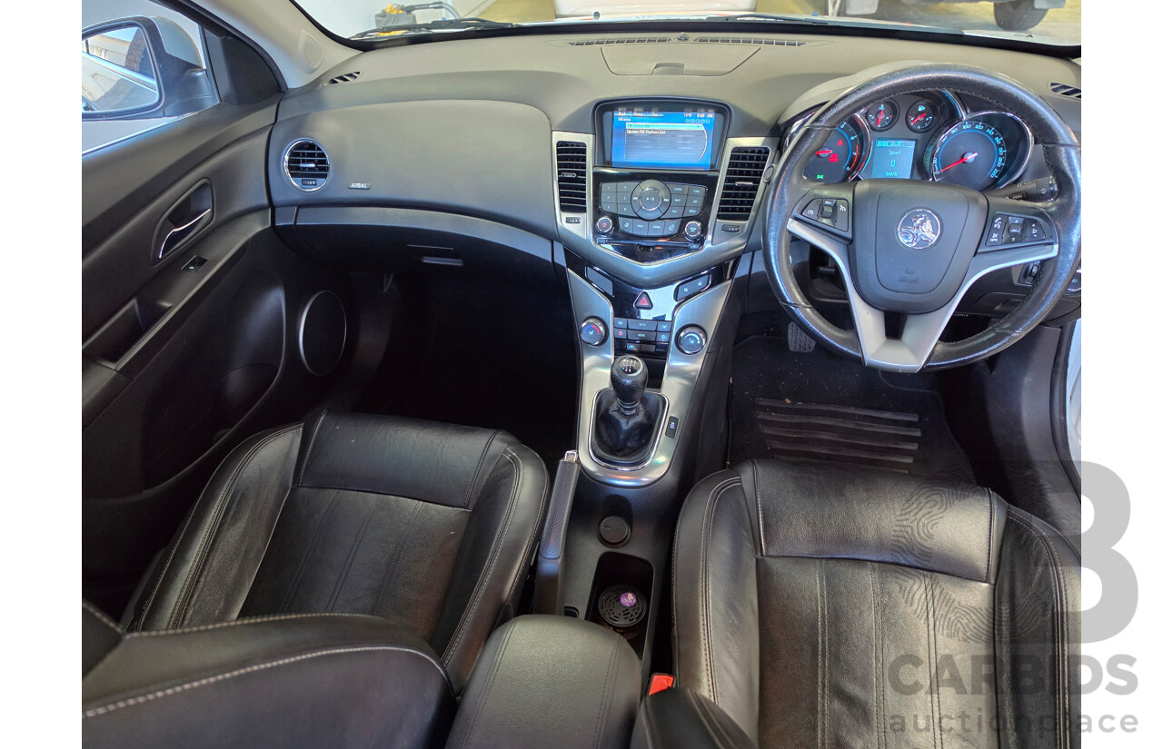 05/2014 Holden Cruze Z-Series JH MY14 4d Sedan White 1.8L