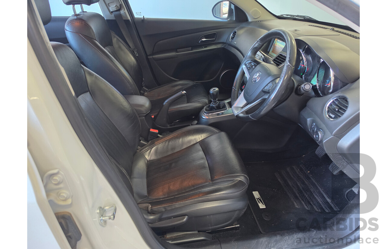 05/2014 Holden Cruze Z-Series JH MY14 4d Sedan White 1.8L