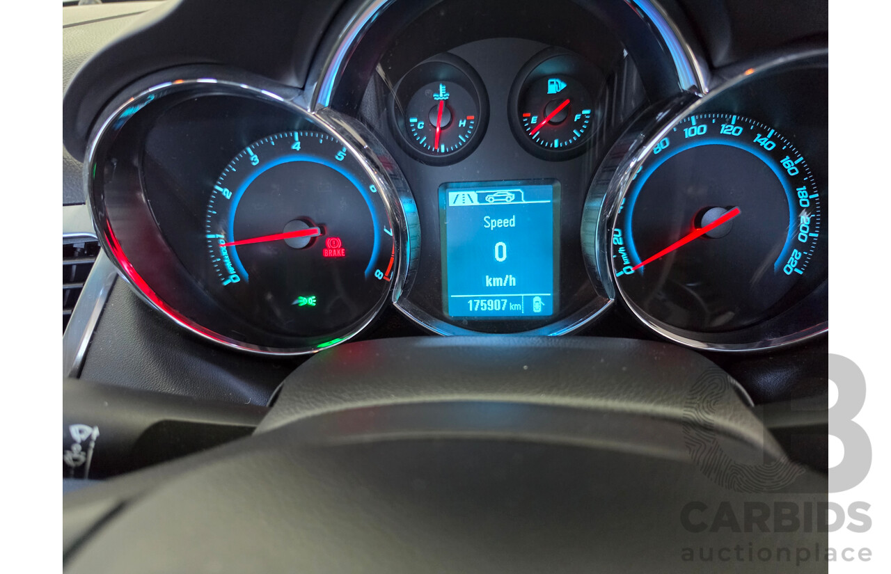 05/2014 Holden Cruze Z-Series JH MY14 4d Sedan White 1.8L