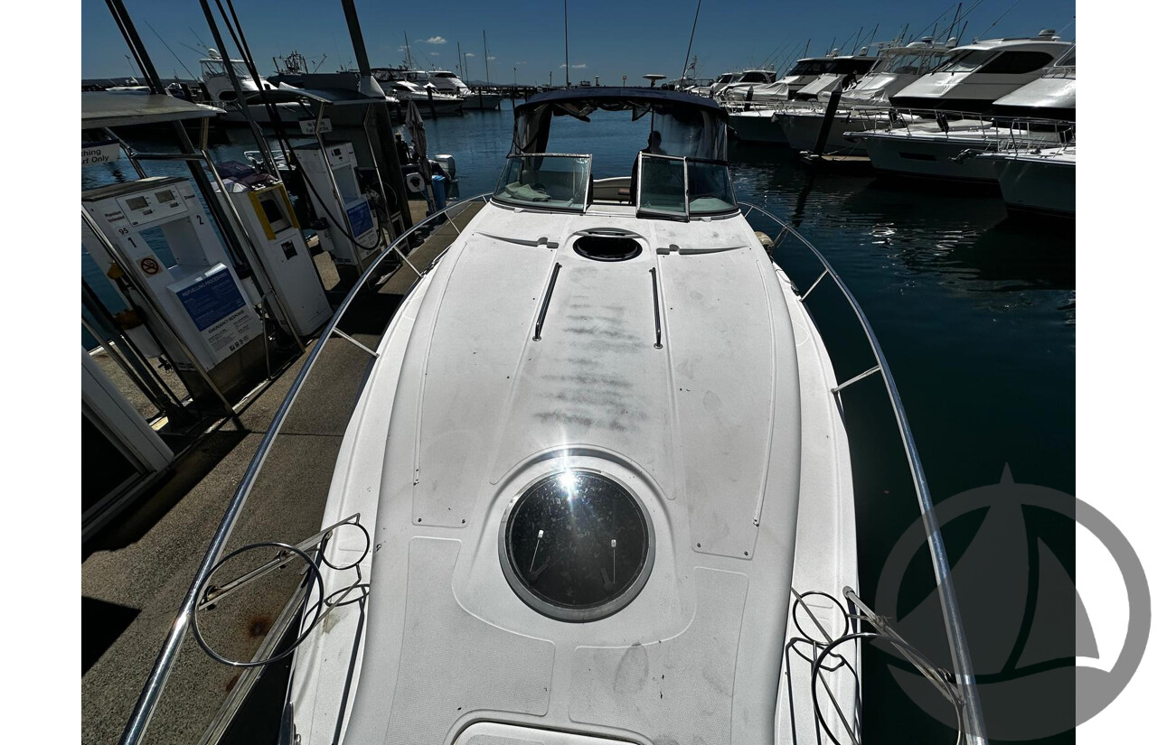 NO RESERVE | 2002 Mustang 3800 Sports Cruiser, Twin 350 Mercruiser MPi