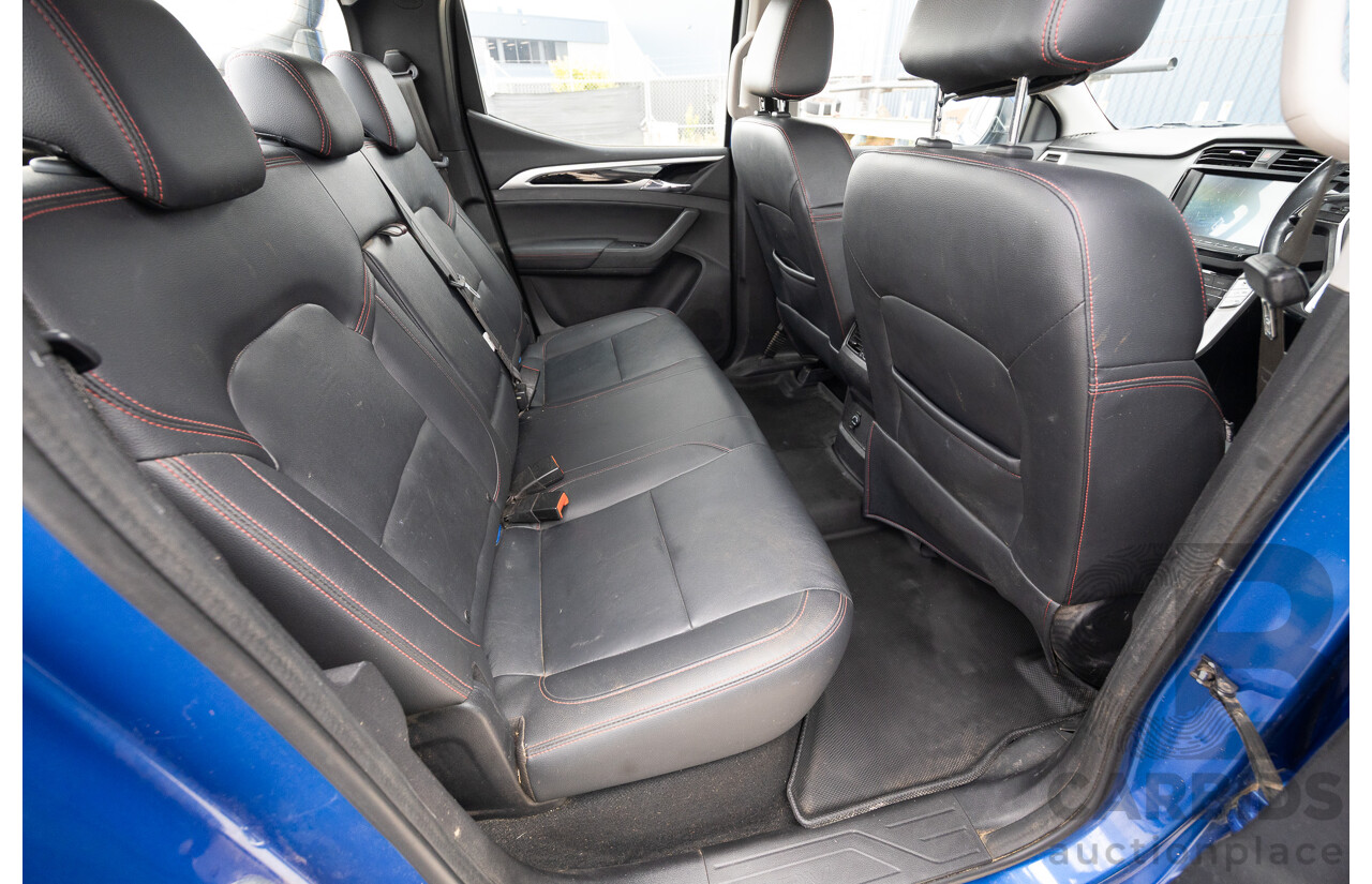 6/2019 LDV T60 Luxe (4x4) SK8C Double Cab Utility Jewel Blue Turbo 2.8L