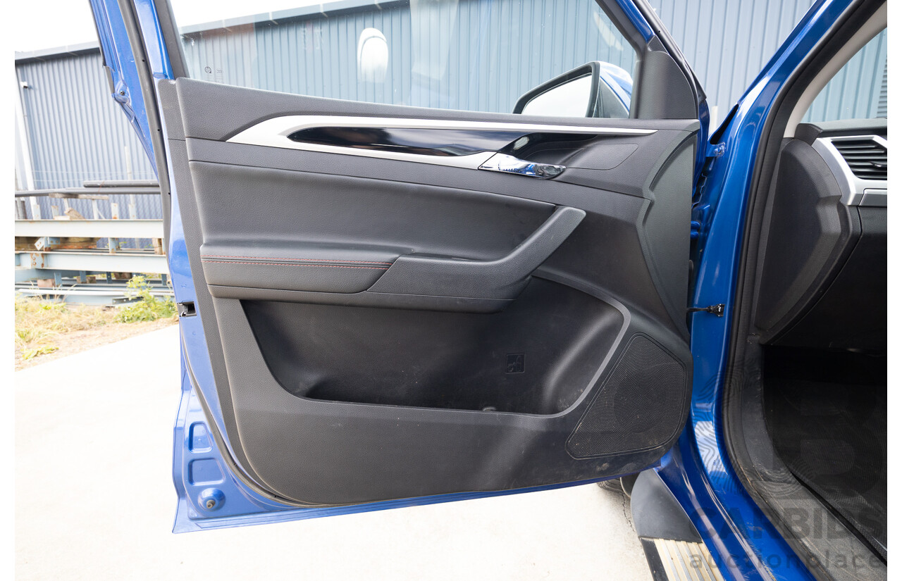 6/2019 LDV T60 Luxe (4x4) SK8C Double Cab Utility Jewel Blue Turbo 2.8L