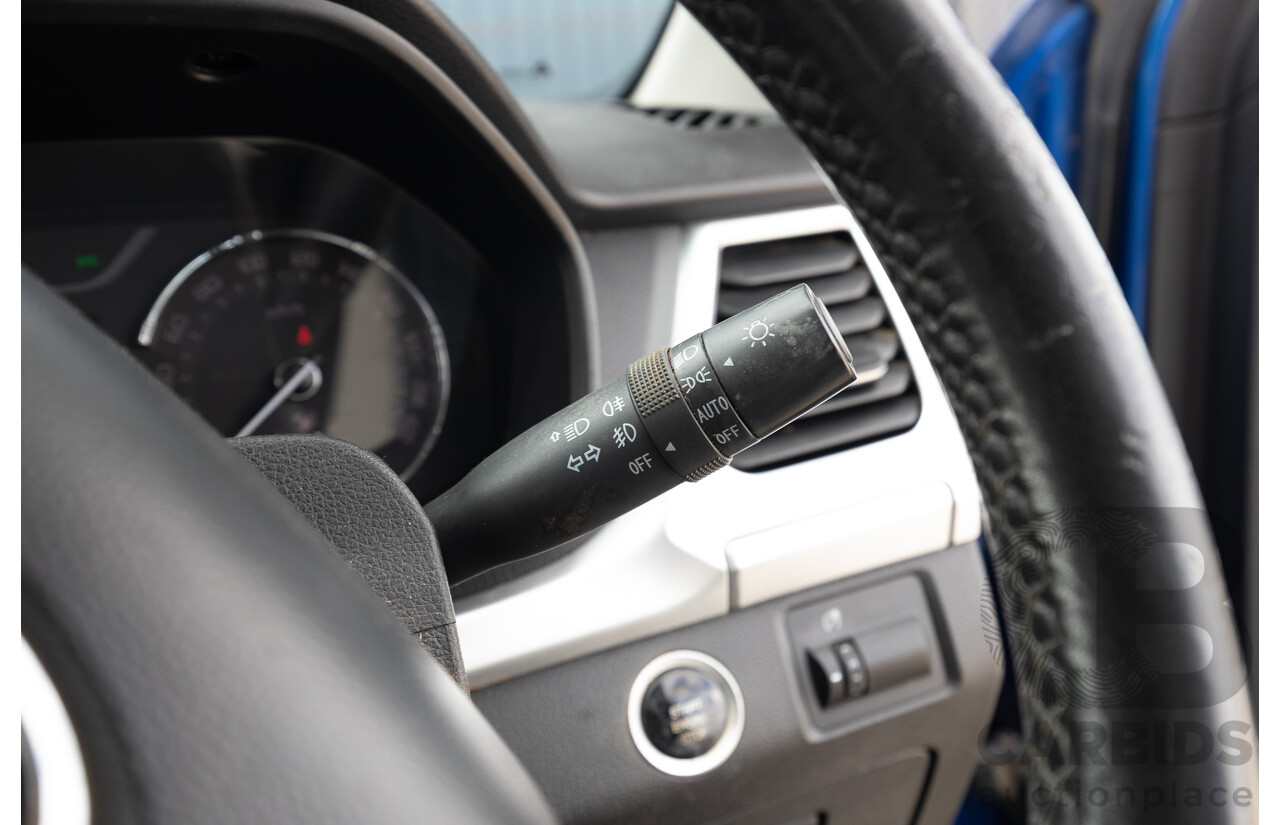 6/2019 LDV T60 Luxe (4x4) SK8C Double Cab Utility Jewel Blue Turbo 2.8L