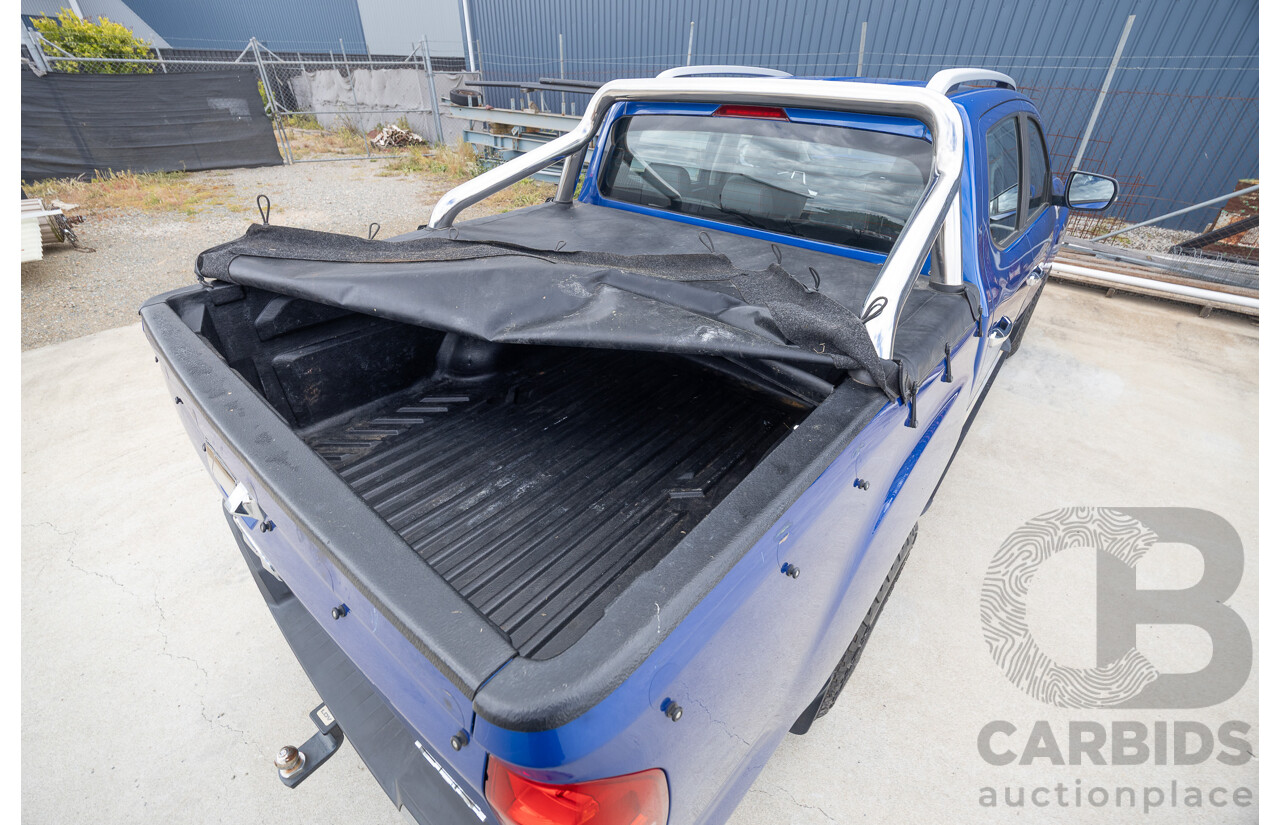 6/2019 LDV T60 Luxe (4x4) SK8C Double Cab Utility Jewel Blue Turbo 2.8L