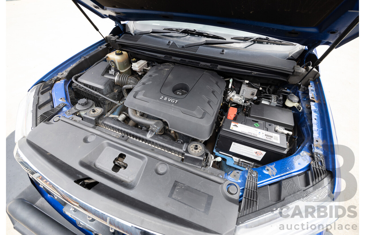 6/2019 LDV T60 Luxe (4x4) SK8C Double Cab Utility Jewel Blue Turbo 2.8L