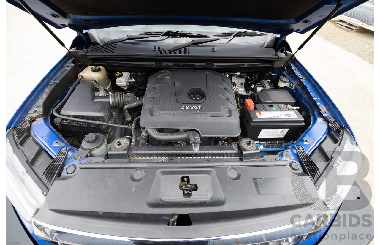 6/2019 LDV T60 Luxe (4x4) SK8C Double Cab Utility Jewel Blue Turbo 2.8L
