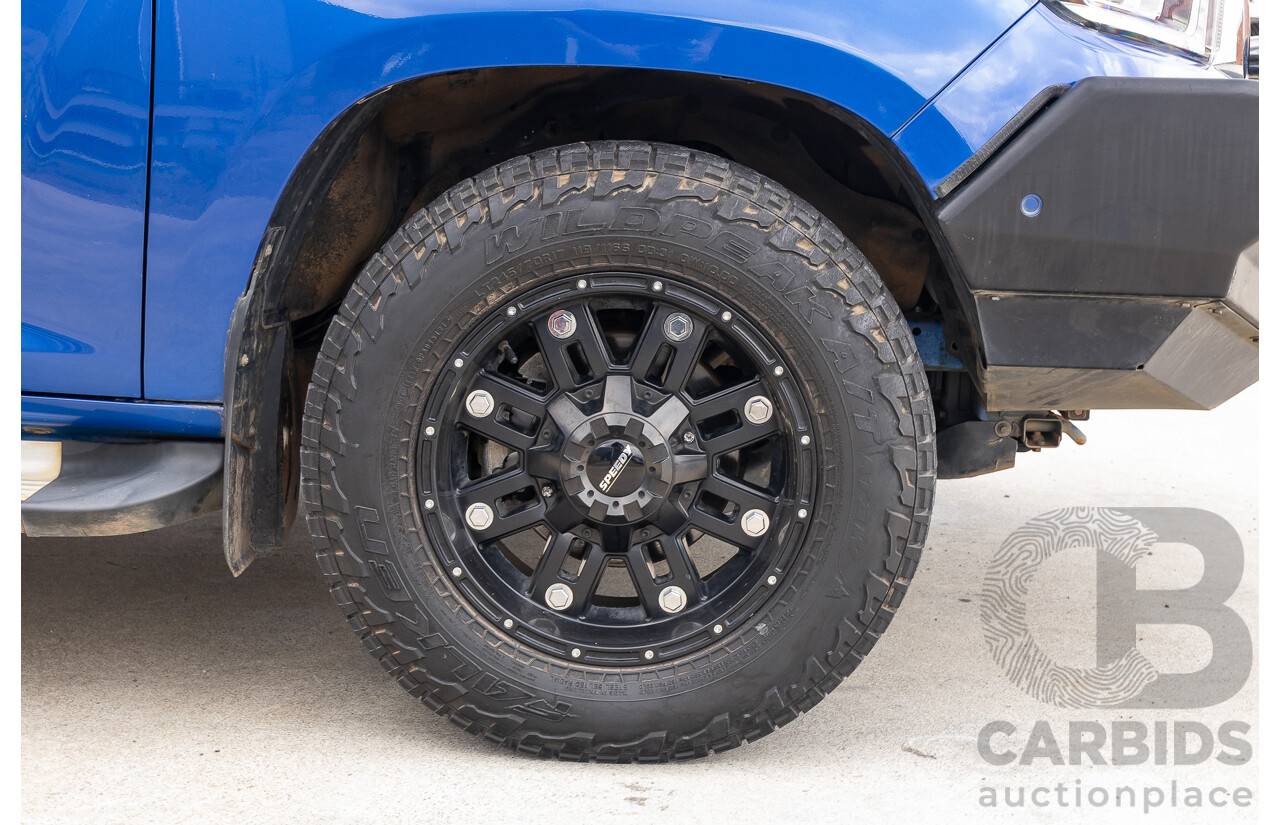 6/2019 LDV T60 Luxe (4x4) SK8C Double Cab Utility Jewel Blue Turbo 2.8L