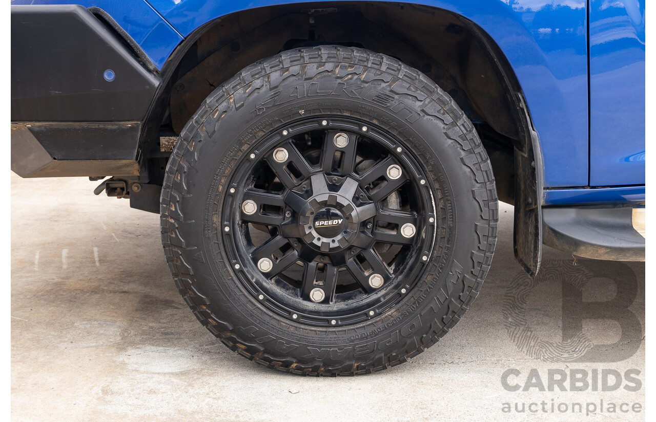 6/2019 LDV T60 Luxe (4x4) SK8C Double Cab Utility Jewel Blue Turbo 2.8L