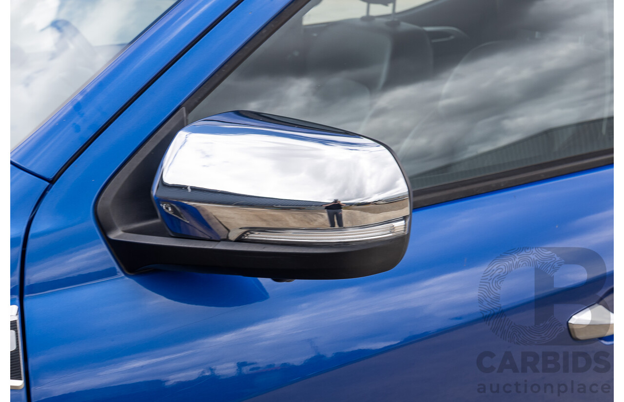6/2019 LDV T60 Luxe (4x4) SK8C Double Cab Utility Jewel Blue Turbo 2.8L