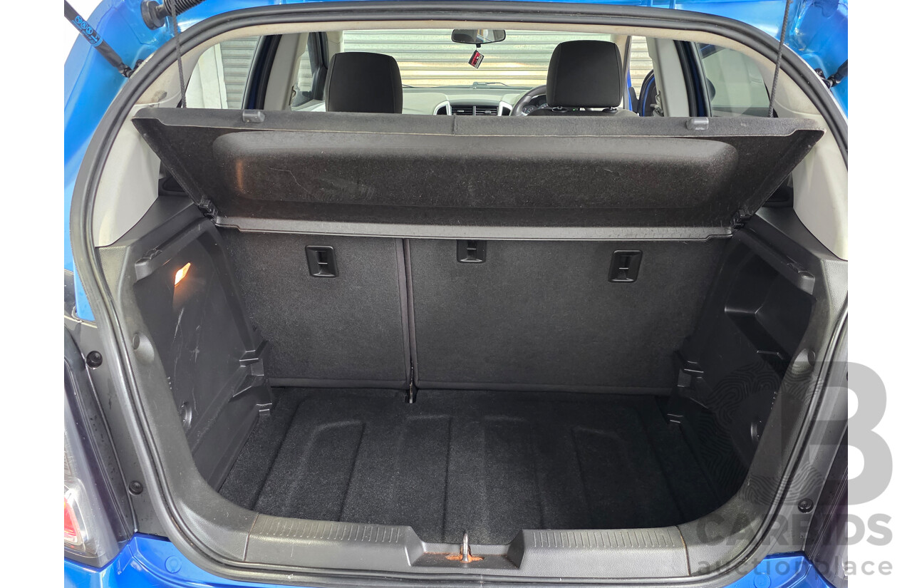 07/2018 Holden Barina LS FWD TM MY18 5d Hatchback Blue 1.6L