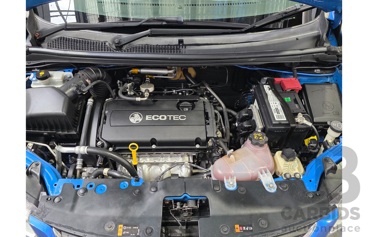 07/2018 Holden Barina LS FWD TM MY18 5d Hatchback Blue 1.6L