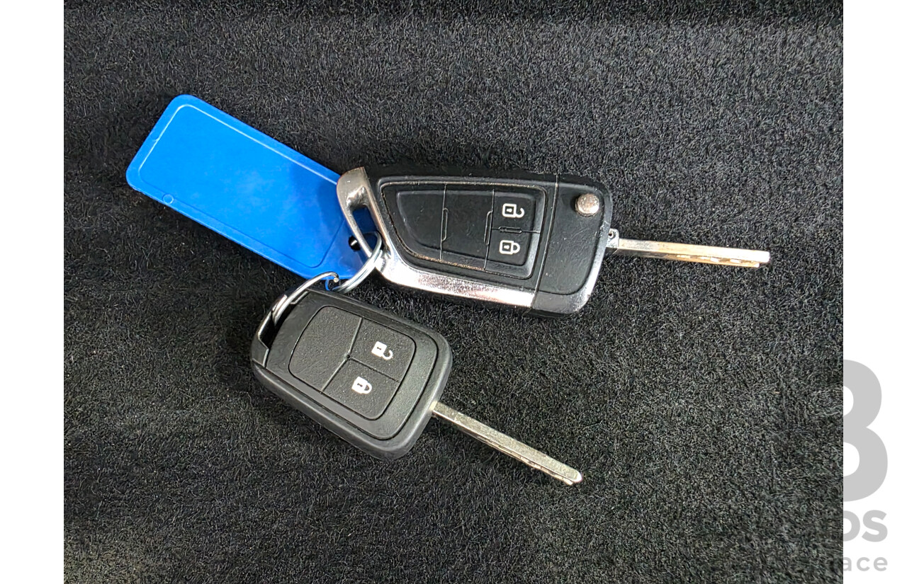 07/2018 Holden Barina LS FWD TM MY18 5d Hatchback Blue 1.6L