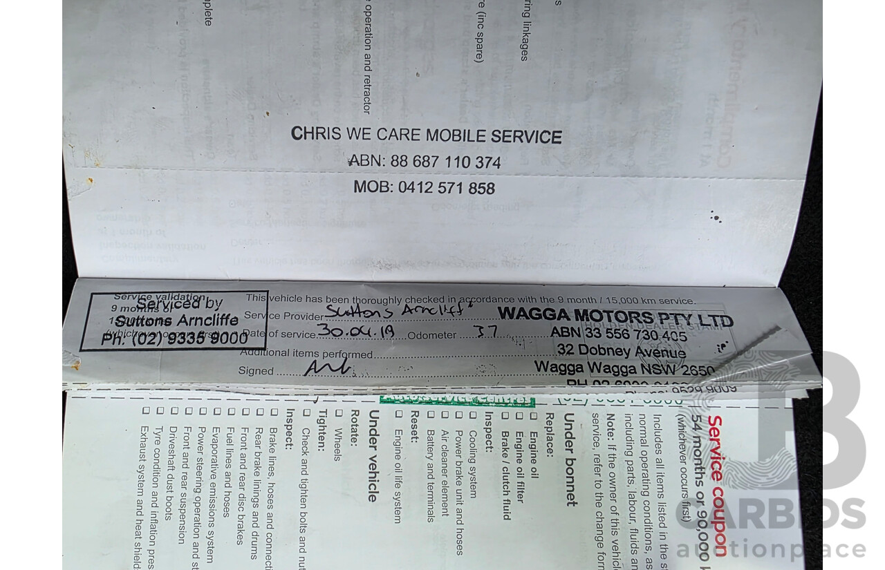 07/2018 Holden Barina LS FWD TM MY18 5d Hatchback Blue 1.6L