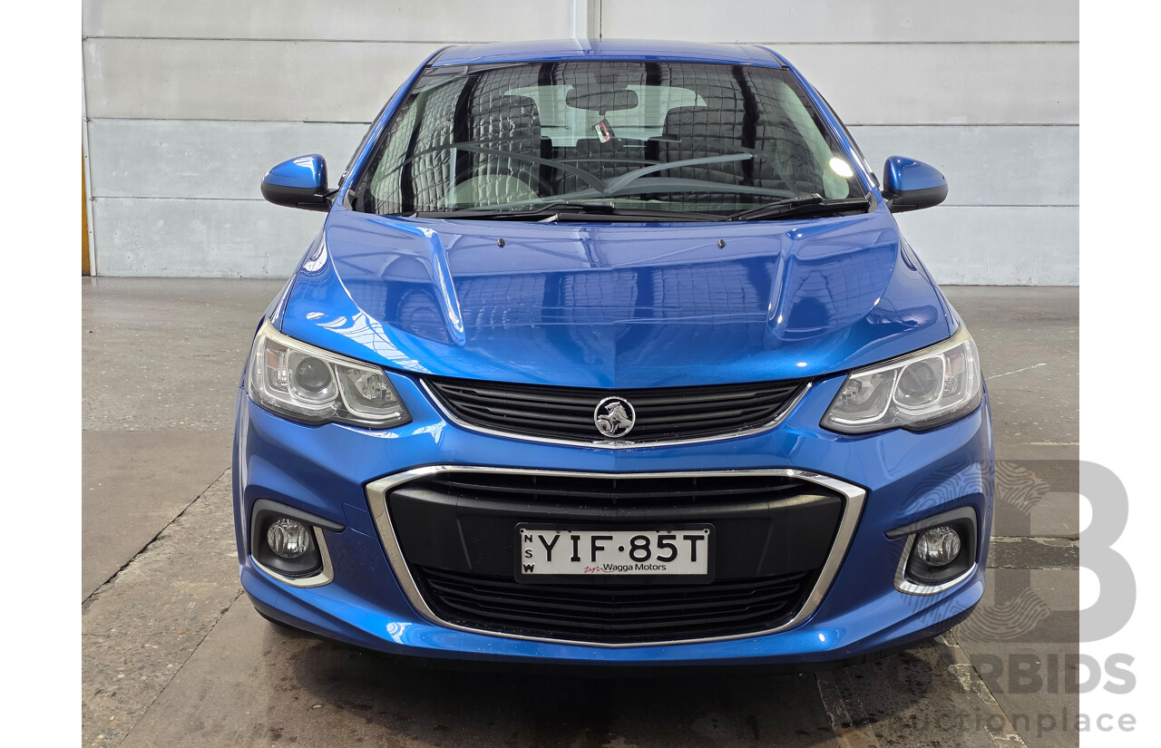 07/2018 Holden Barina LS FWD TM MY18 5d Hatchback Blue 1.6L