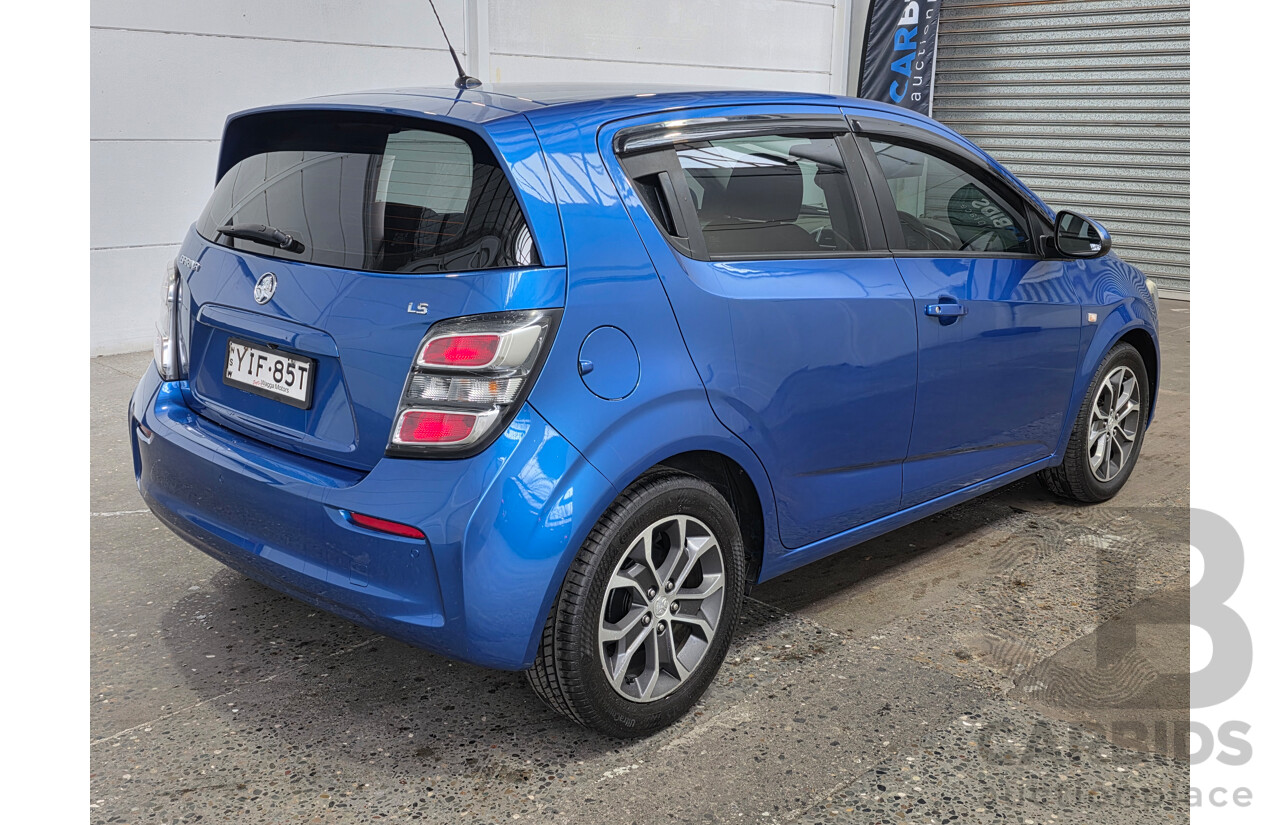 07/2018 Holden Barina LS FWD TM MY18 5d Hatchback Blue 1.6L