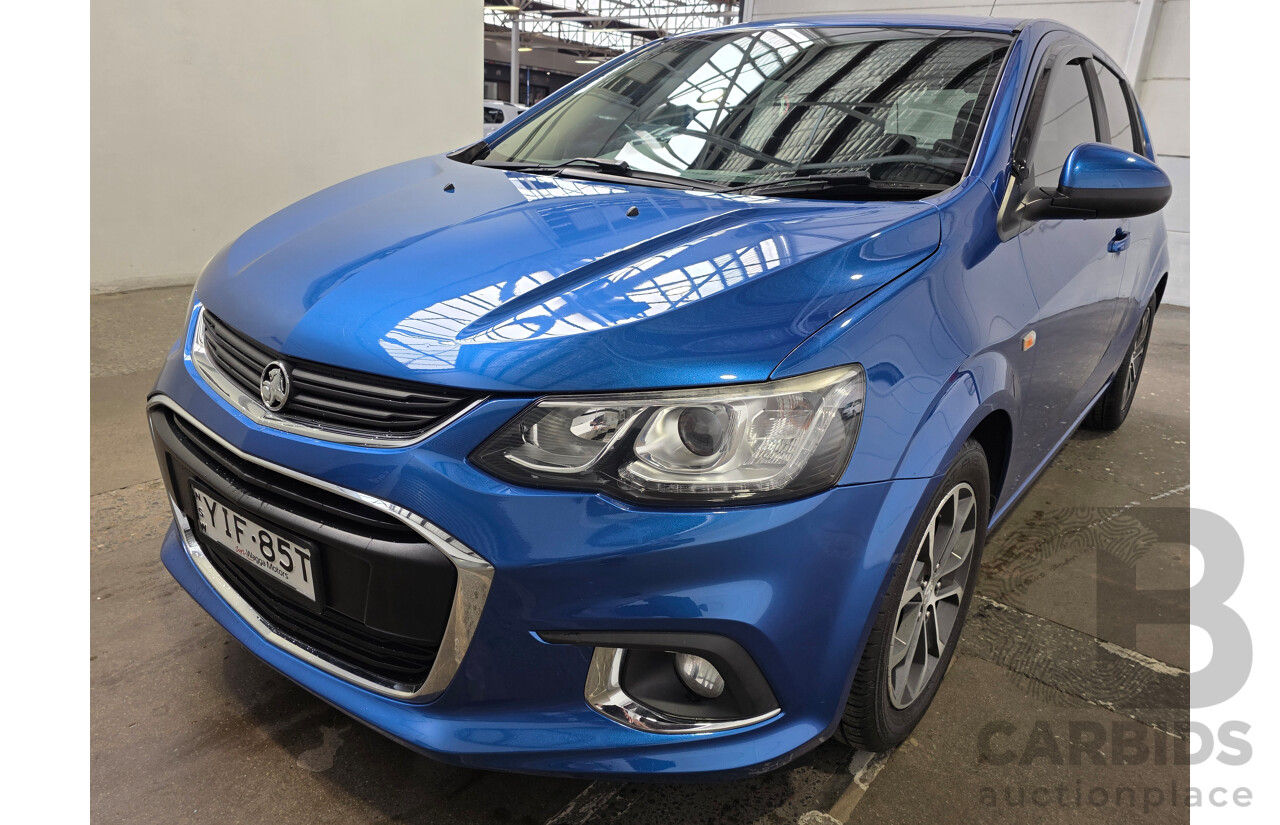 07/2018 Holden Barina LS FWD TM MY18 5d Hatchback Blue 1.6L