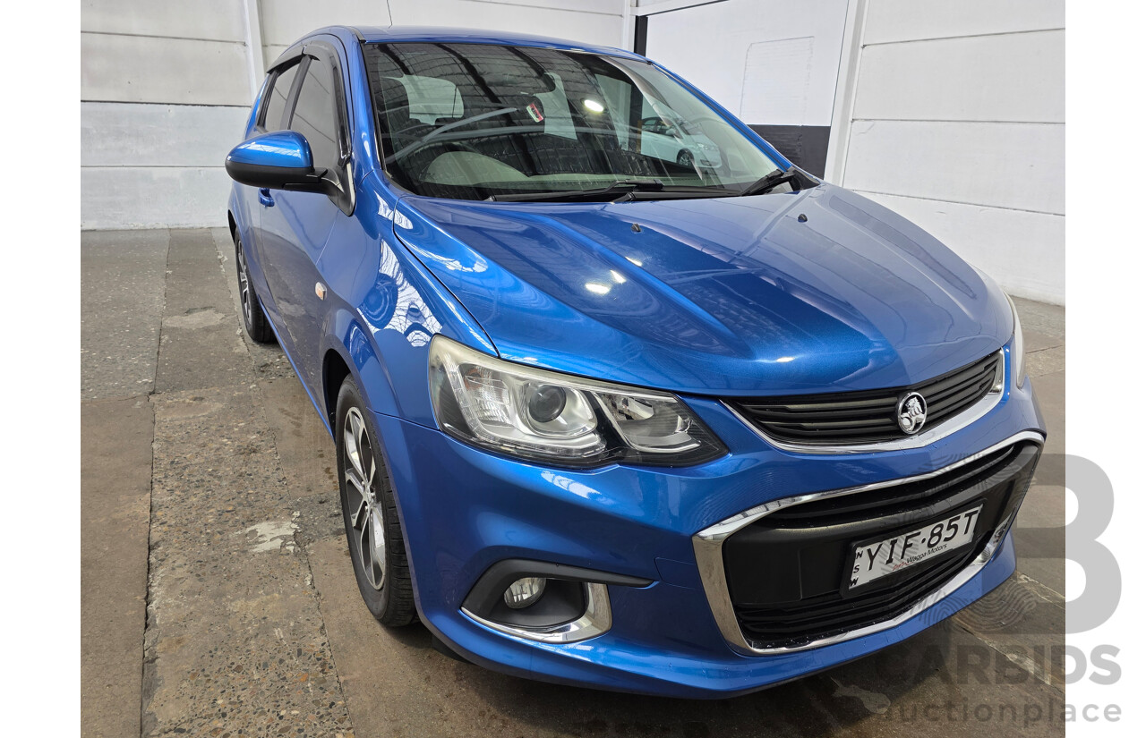 07/2018 Holden Barina LS FWD TM MY18 5d Hatchback Blue 1.6L