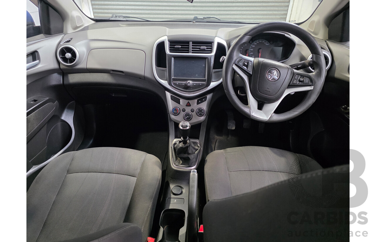 07/2018 Holden Barina LS FWD TM MY18 5d Hatchback Blue 1.6L