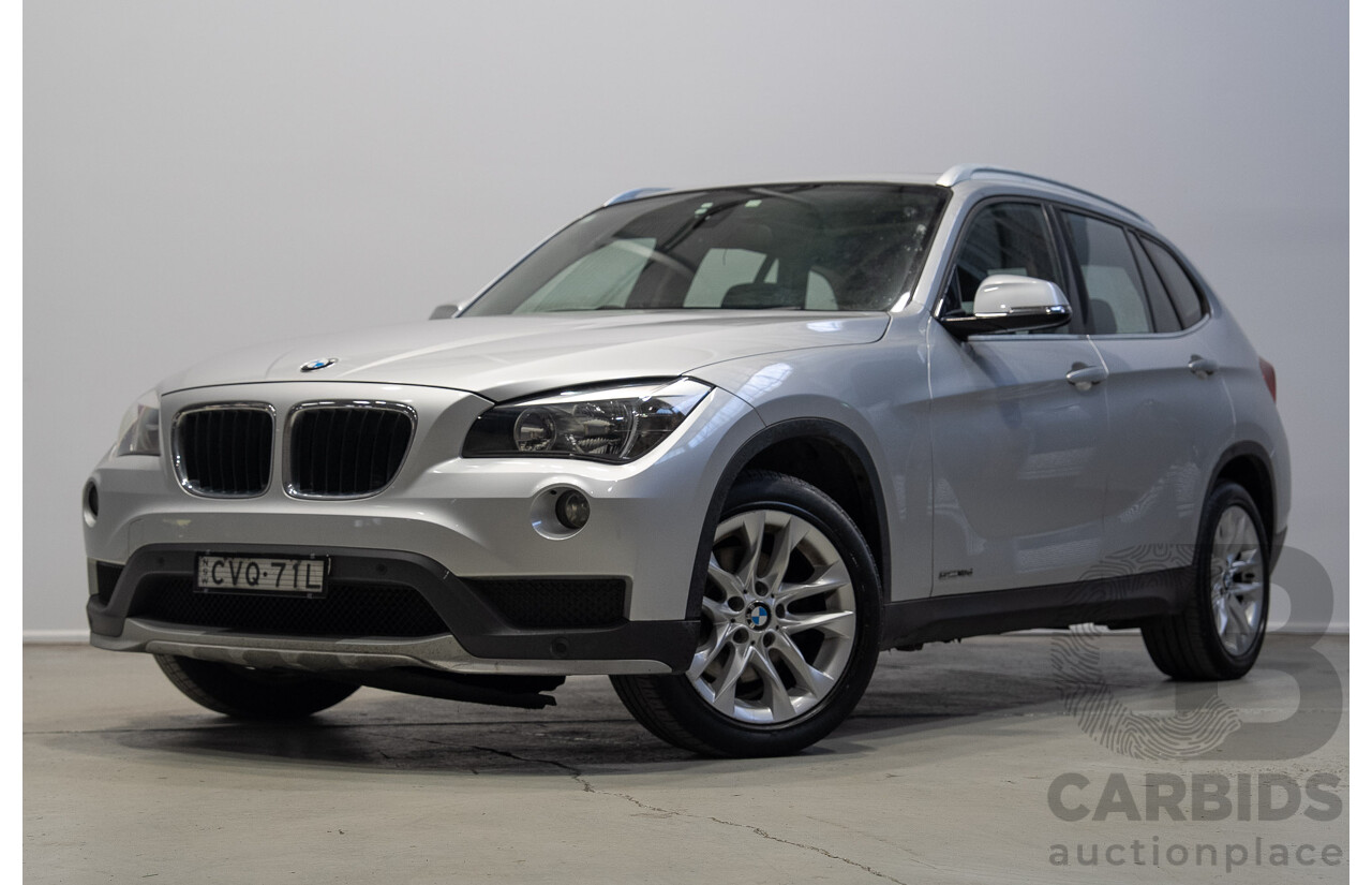 07/2014 BMW X1 sDRIVE 18d E84 MY14 UPGRADE 4d Wagon Silver 2.0L
