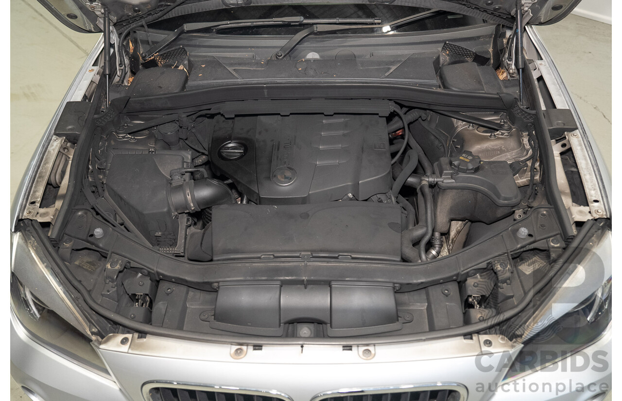 07/2014 BMW X1 sDRIVE 18d E84 MY14 UPGRADE 4d Wagon Silver 2.0L