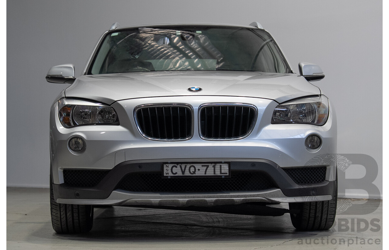 07/2014 BMW X1 sDRIVE 18d E84 MY14 UPGRADE 4d Wagon Silver 2.0L