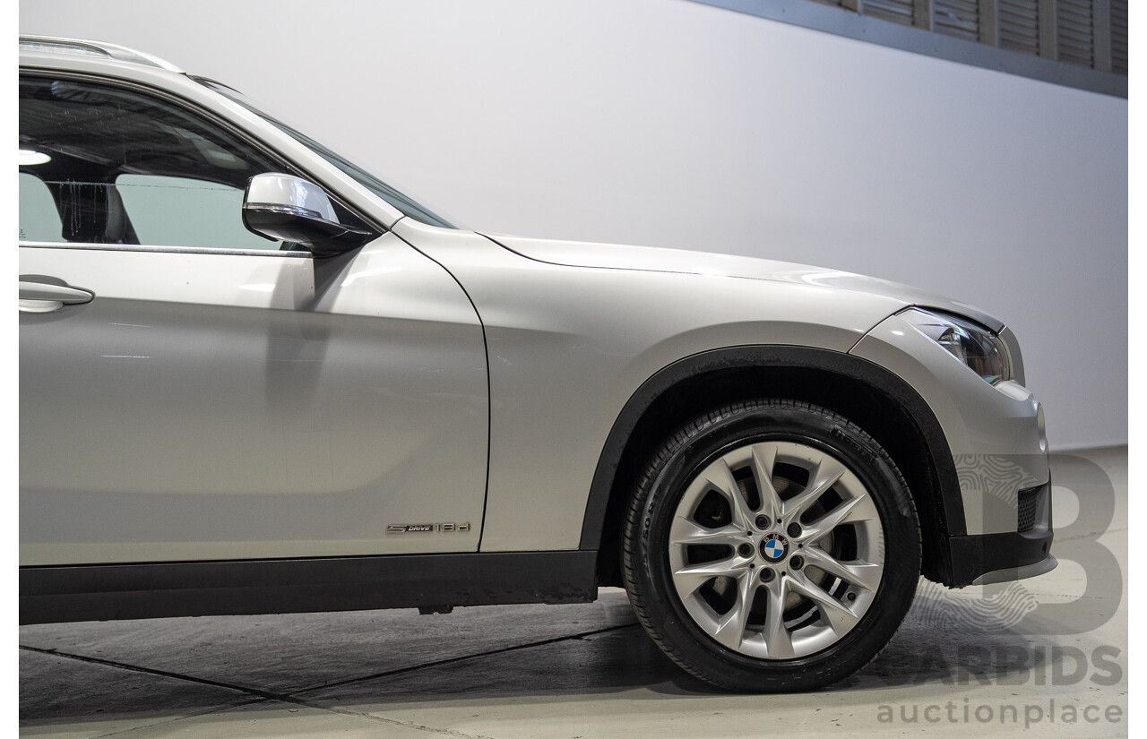 07/2014 BMW X1 sDRIVE 18d E84 MY14 UPGRADE 4d Wagon Silver 2.0L