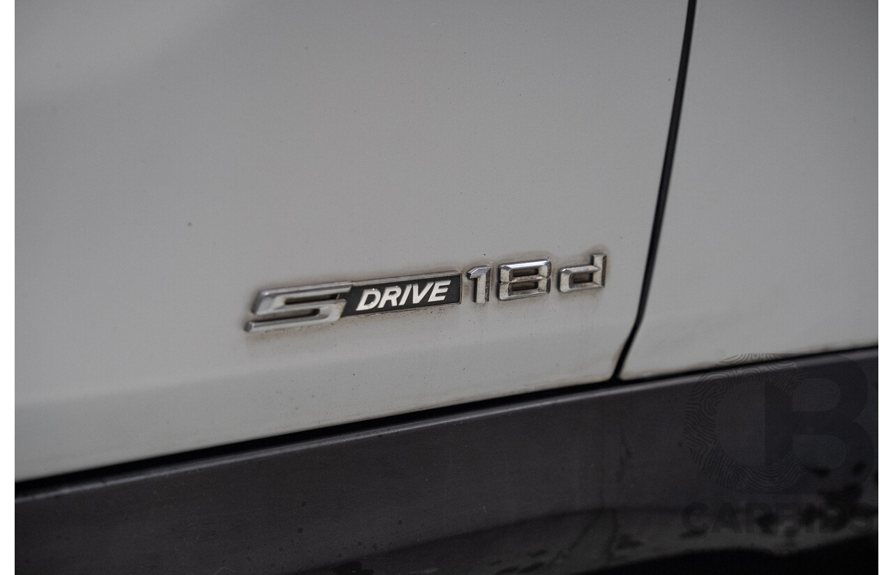 07/2014 BMW X1 sDRIVE 18d E84 MY14 UPGRADE 4d Wagon Silver 2.0L