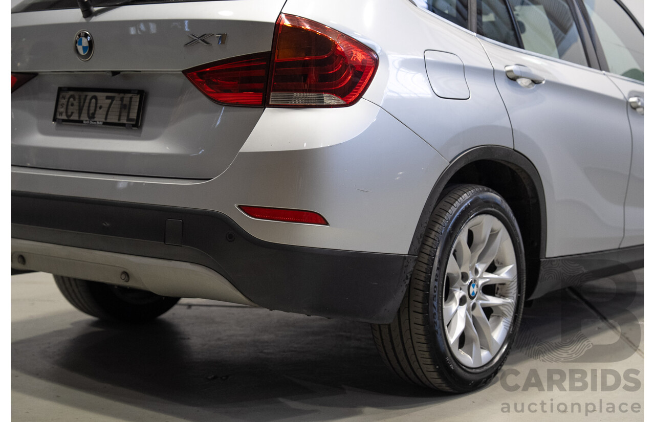 07/2014 BMW X1 sDRIVE 18d E84 MY14 UPGRADE 4d Wagon Silver 2.0L